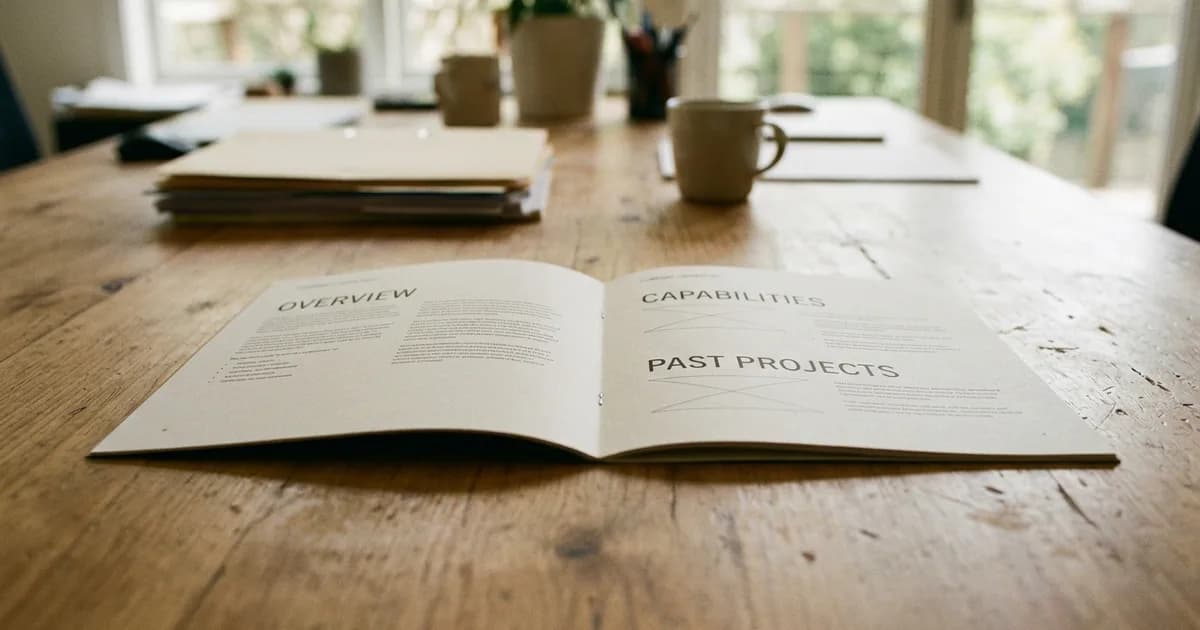 How to write a capability statement