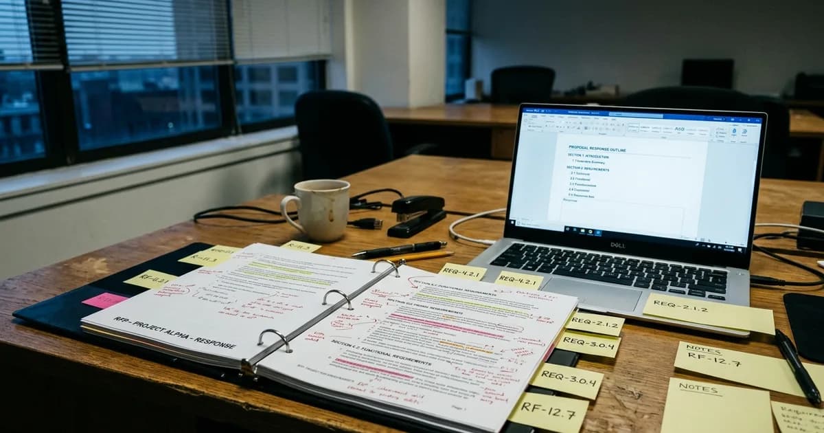 How to respond to an RFP, tender, RFQ, or bid